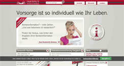 Desktop Screenshot of einfach-mehr-vorsorge.de